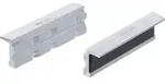 BGS 6796 Satz Schraubstock Schutzbacken aus Aluminium Breite 100mm mit V-Profil 2