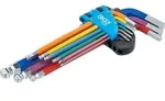 BGS 74452 Satz Winkelschl&uuml;ssel Multicolour Innensechskant Innensechskant mit
