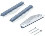 BGS 1257 Set Ersatzbacken Hornsteine f&uuml;r Hornger&auml;t 100mm 280 K&ouml;rnung