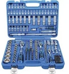 BGS 2292 Werkzeugkoffer 192tlg Antrieb 1/2" + 3/8" + 1/4" mit N&uuml;ssen 4-32 + Torx HX