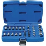 BGS 5021 TORX Satz 34tlg N&uuml;sse Innen und Aussen E4-E20 + Bits T10-T60 10mm(3/8")