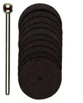 PROXXON 28810 Trennscheiben Korund &Oslash;22mm 10 St&uuml;ck+1 Tr&auml;ger