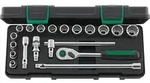 STAHLWILLE 45/14/5iQR Steckschl&uuml;ssel Garnitur Antrieb 10mm (3/8") 19 teilig -