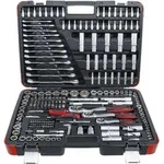 BGS DIY 15216 Satz Steckschl&uuml;ssel Antrieb 6,3mm (1/4") & 10mm (3/8") & 12,5mm...