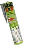 PETEC 94630 K&D Karosserie Klebe-& Dichtmasse Grau Kartusche 310ml