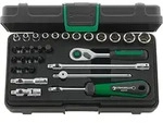 STAHLWILLE 40/24/6QR Steckschl&uuml;ssel Garnitur Antrieb 6,3mm (1/4") 30 teilig -