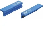 BGS 3046 Satz Schraubstock Schutzbacken aus Kunststoff V + H Profil Breite 125mm 2