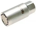 BGS 2533 Multieinsatz Nuss 9-21mm Antrieb 10mm (3/8") Zoll Metrisch