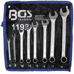 BGS 1192 Satz Ringmaulschl&uuml;ssel 6-19mm metrisch 8 teilig mit Tasche