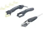 BGS DIY 85200 Satz Silikon Fugenentferner und Spachtel 8 teilig