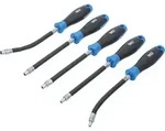 BGS 70019 Satz Flexible Schraubendreher mit Rundgriff E-Profil E4 - E8...