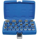 BGS 2152 Satz Steckschl&uuml;sseleins&auml;tze Gear Lock Antrieb Innenvierkant 12,5mm (1/2")