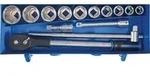 BGS 1206 Satz Steckschl&uuml;ssel Antrieb 20mm (3/4") SW 22 - 50mm 14 teilig