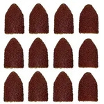 PROXXON 28989 Schleifkappen 9mm je 5 St&uuml;ck Korn 80 und 150
