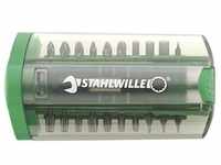 STAHLWILLE 1202 Bitbox Set für Bohrmaschinen Akkuschrauber 21-teilig - 96080110