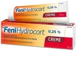 FeniHydrocort Creme 0,25 %, Hydrocortison 2,5 mg/g 50 g