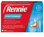 Rennie&reg; Pfefferminz gegen Sodbrennen 96 Kautabletten 96 St