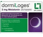DORMILOGES 3 mg Melatonin plus Tryptophan Filmtab. 30 St