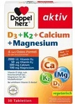 DOPPELHERZ D3+K2+Calcium+Magnesium Tabletten 30 St
