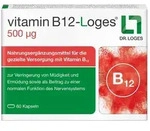 VITAMIN B12-LOGES 500 &mu;g Kapseln 60 St