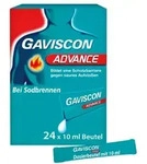 GAVISCON Advance Pfefferminz Suspension bei Sodbrennen 24X10 ml