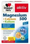 DOPPELHERZ Magnesium 500+Calcium+Kalium Tabletten 100 St
