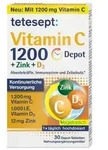 TETESEPT Vitamin C 1.200+Zink+D3 Depot Tabletten 30 St