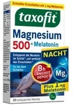 TAXOFIT Magnesium 500 Nacht+Melatonin Tabletten 30 St