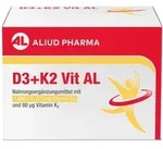 D3 + K2 Vit AL 1000 I.E. / 80 &mu;g Kapseln f&uuml;r starke Knochen 90 St