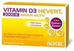 VITAMIN D3 HEVERT 2000 I.E. Immun Aktiv Kapseln 60 St