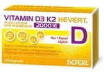 VITAMIN D3 K2 Hevert+Calcium u.Magnes.2000 IE Kps. 120 St