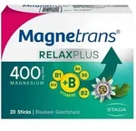 MAGNETRANS Relax+ 400 mg Granulat Sticks Blaubeere 20 St