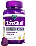 WICK ZzzQuil Gute Nacht INTENS, H&ouml;here Dosis Melatonin* 60 St
