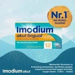 IMODIUM&reg; akut lingual Schmelztabletten bei akutem Durchfall 12 St