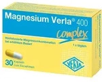 MAGNESIUM VERLA 400 Kapseln 30 St