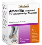 Amorolfin ratiopharm 5% - bei Nagelpilz 3 ml