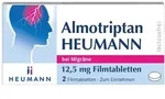 Almotriptan HEUMANN bei Migr&auml;ne 12,5 mg Filmtabletten 2 St