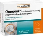 OMEPRAZOL-ratiopharm SK 20 mg magensaftr.Hartkaps. 14 St