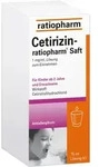 CETIRIZIN-ratiopharm Saft 75 ml
