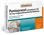 Pantoprazol-ratiopharm&reg; SK 20 mg bei Sodbrennen 14 St