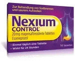 NEXIUM Control 20 mg magensaftresistente Tabletten 14 St