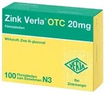 ZINK VERLA OTC 20 mg Filmtabletten 100 St
