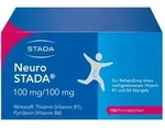 Neuro STADA&reg; Vitamin B1/ Vitamin B6 100mg/100mg Filmtabletten 100 St