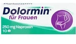 Dolormin f&uuml;r Frauen bei Regelschmerzen mit Naproxen 10 St