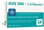 ASS 500-1A Pharma Tabletten 100 St