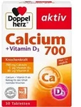 DOPPELHERZ Calcium 700+Vitamin D3 Tabletten 30 St