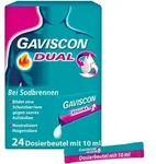 GAVISCON Dual Suspension mit Zweifachwirkung gegen Sodbrennen (24x10 ml) 24X10 ml
