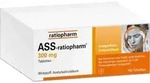 ASS-ratiopharm 300 mg Tabletten 100 St