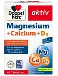 DOPPELHERZ Magnesium+Calcium+D3 Tabletten 40 St