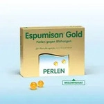 ESPUMISAN Gold Perlen gegen Bl&auml;hungen 20 St
